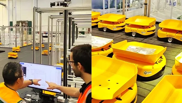 GXO successfully tests a robotic 3D sorting system, a first in the European industry