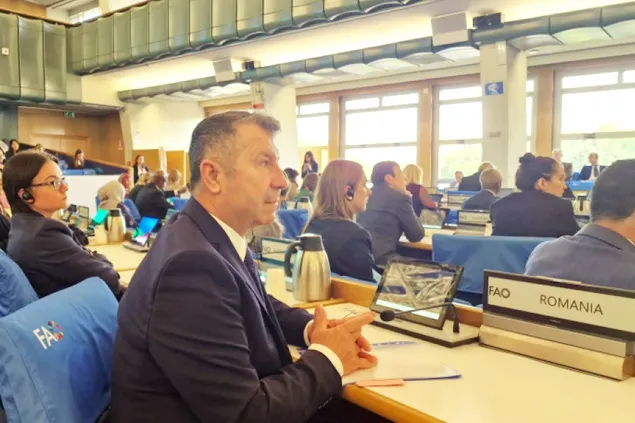 Aurel Simion a reprezentat România la cea de-a 51-a reuniune FAO