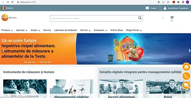 Testo has launched its new website