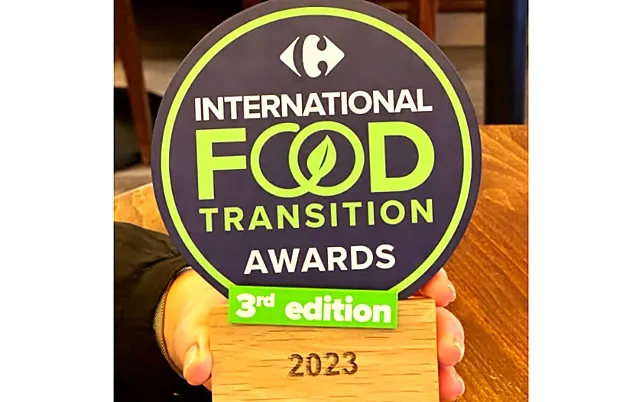 Artesana received the International Award for Food Transition, awarded by Carrefour France