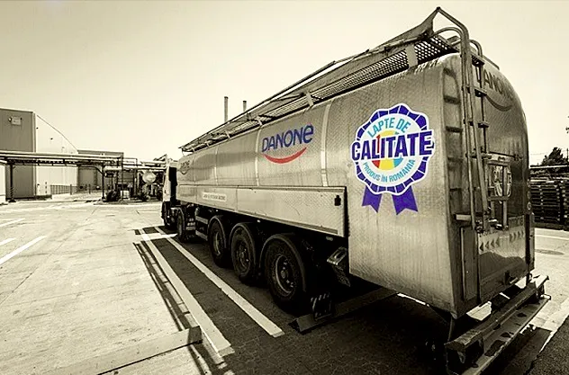 Danone a investit 7 milioane de euro în dezvoltarea producției de lapte românesc