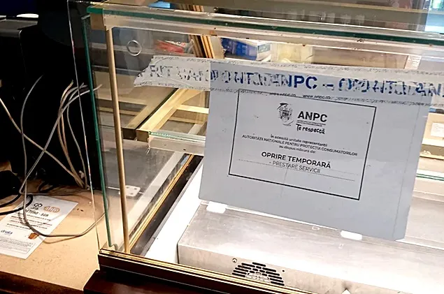 ANPC has sanctioned food economic operators at Otopeni airport
