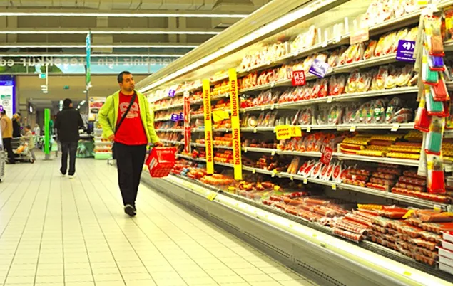 INS: Importul de alimente al României este mai mare cu 12 %