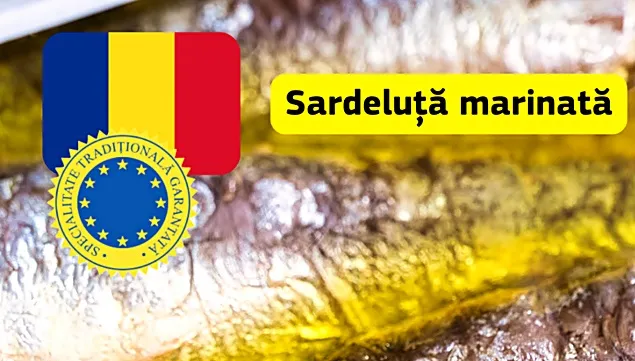 E.C. certified a new Romanian specialty: "Marinated sardine"