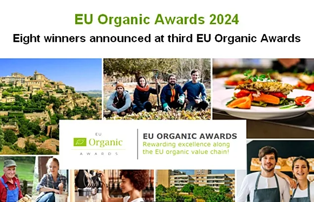 Comisia Europeană a anunțat câștigătorii celei de-a treia ediții a competiției ”EU Organic Awards”