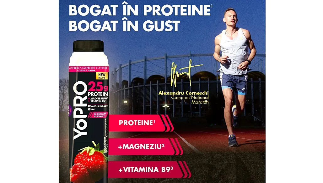 Danone România își extinde producția cu noi iaurturi bogate în proteine