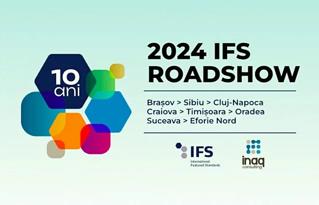 IFS Roadshow 2024 - Conferința IFS, acum în orașul tău!