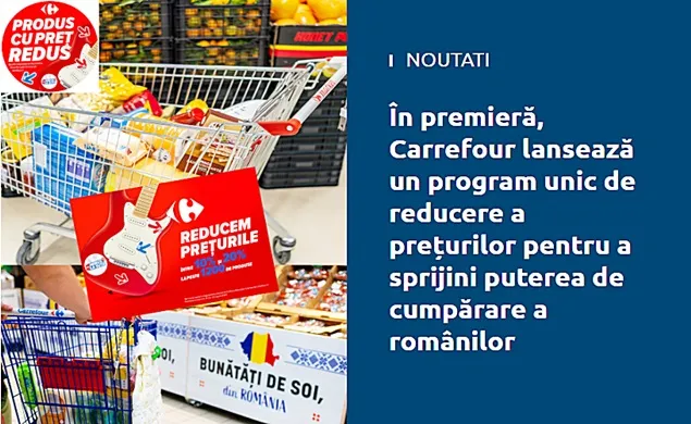 Carrefour raportează un al treilea trimestru „eveniment”, ca nivel de vânzări