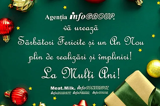 InfoGROUP și revista Meat.Milk. vă urează La Mulți Ani!