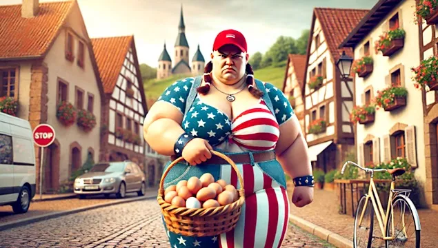 Americanii merg la vânătoare de ouă în Europa