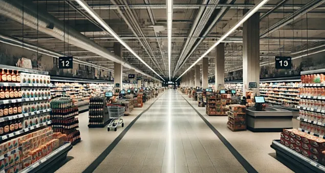 Profiturile supermarketurilor europene sunt pe trend descendent