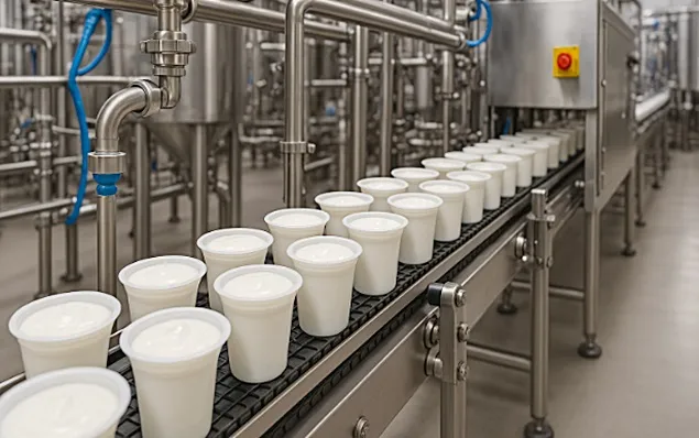 Dairy production lines