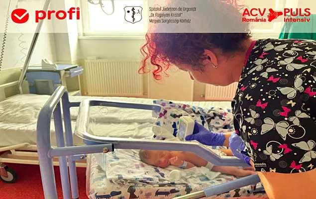 Profi și ACV România dotează secția de Terapie Intensivă Nou-Născuți a spitalului din Sfântu Gheorghe
