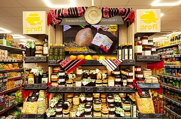 Profi Brașov susține micii producători înființând Raftul cu Bunătăți Locale