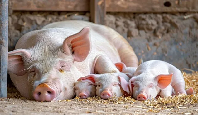 Optimal selection of female young in commercial pig farms