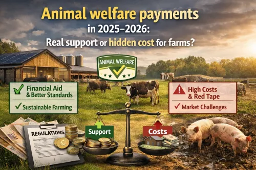 Plățile pentru bunăstarea animalelor în 2025–2026: sprijin real sau cost mascat pentru ferme