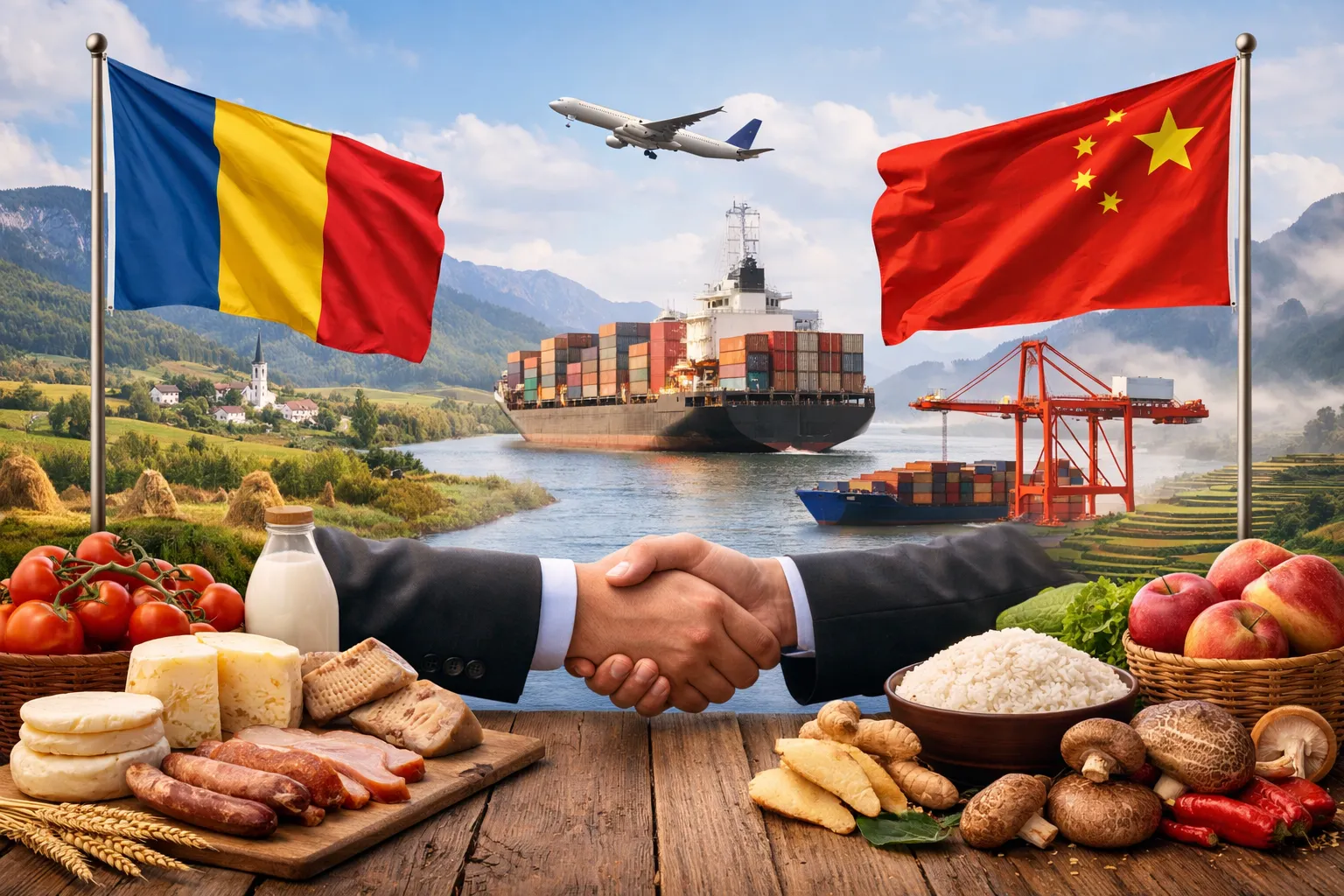 România deschide piața Chinei pentru produse agroalimentare prin acorduri sanitare-veterinare