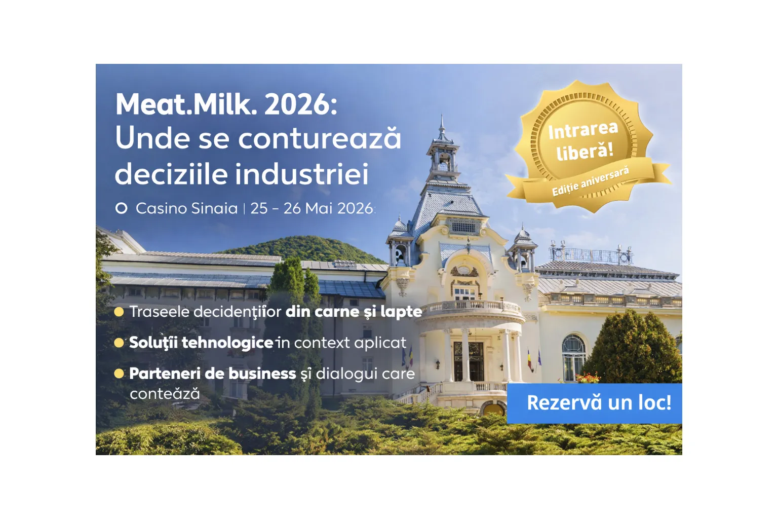 Meat.Milk. 2026: Locul unde viitorul se decide, nu se anticipează