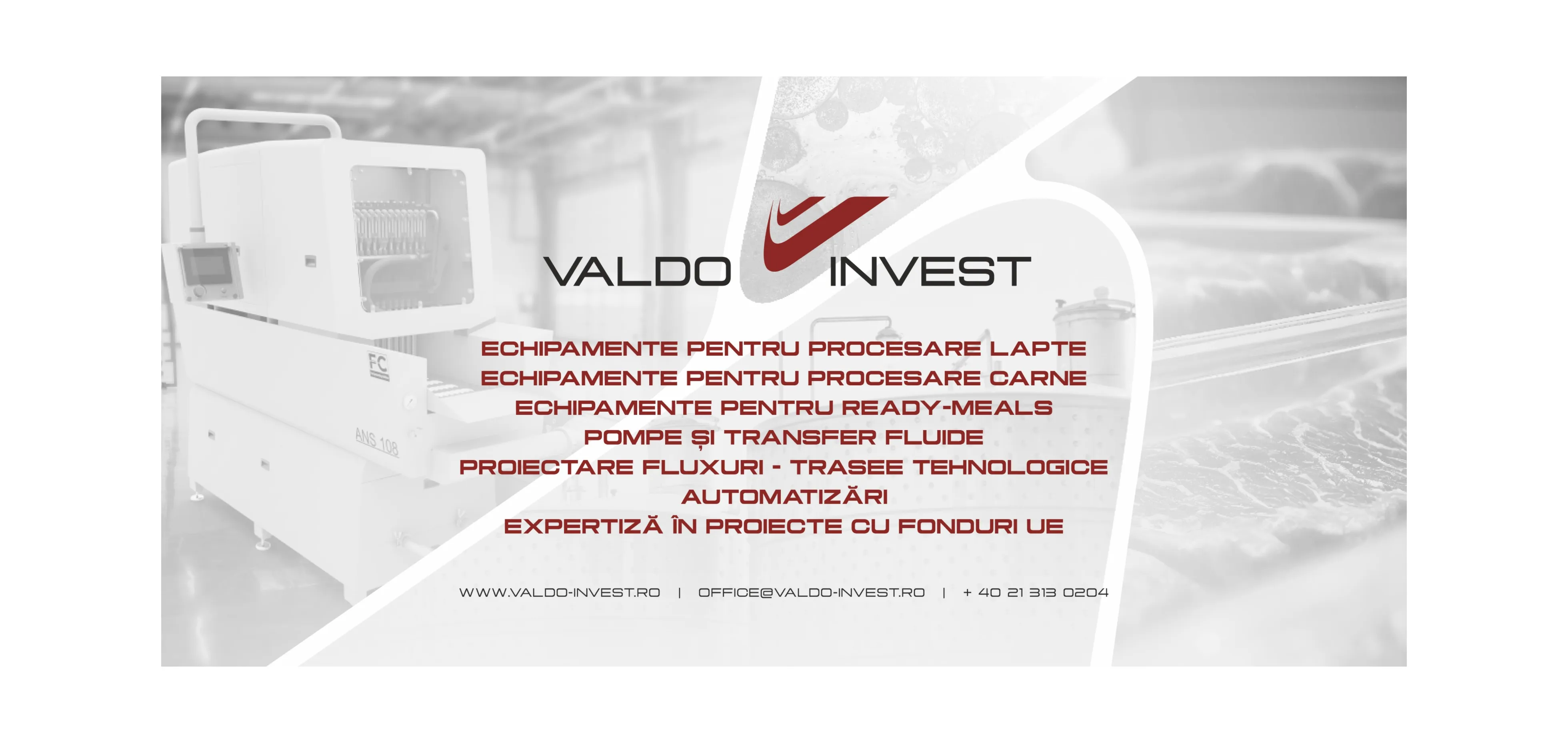 VALDO GROUP se alătură Expo-Conferinței Internaționale Meat.Milk. 2026 în calitate de Partener
