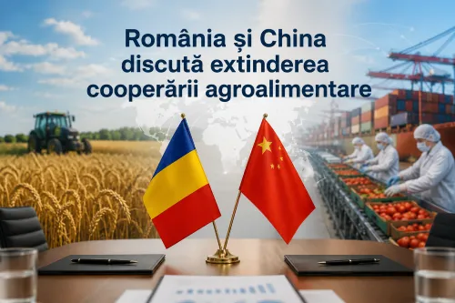 România și China discută extinderea cooperării agroalimentare