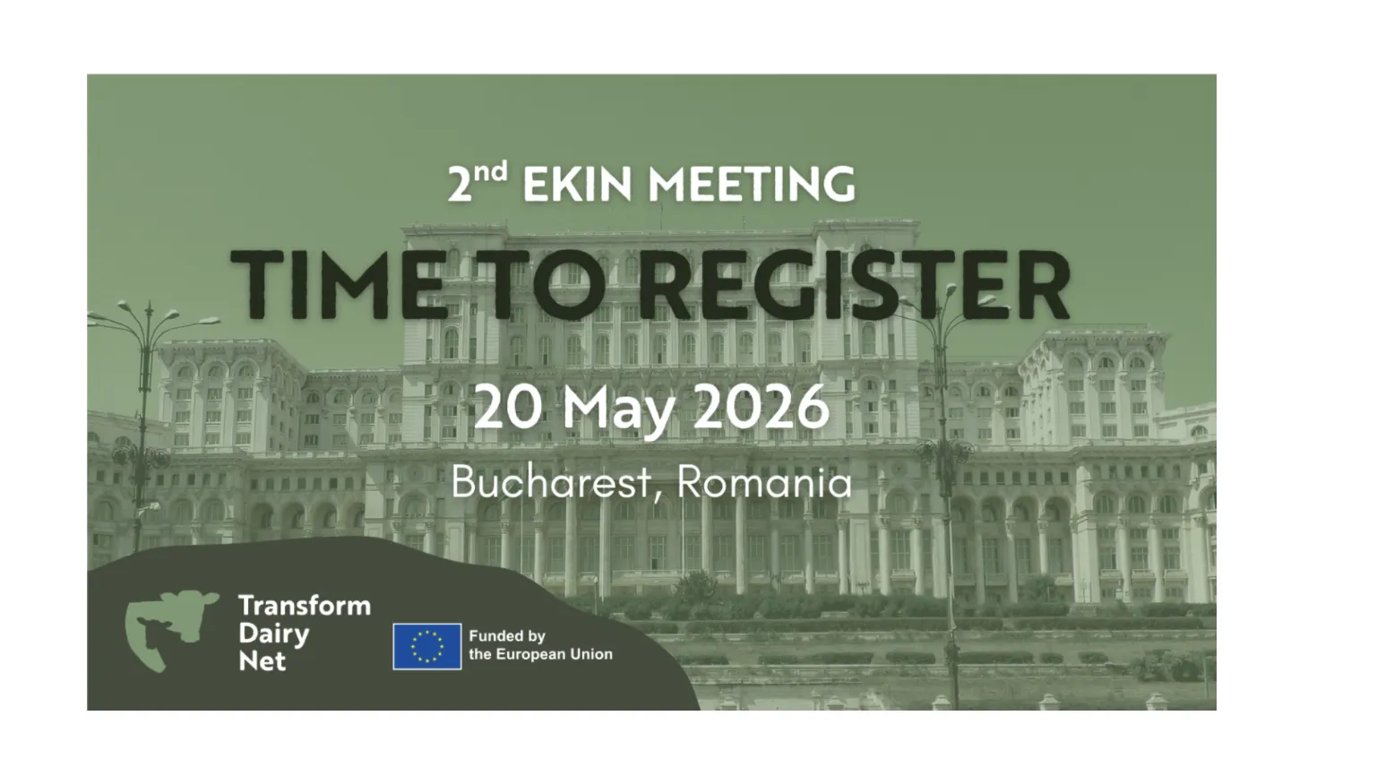 Bucureștiul găzduiește în mai 2026 reuniunea europeană TransformDairyNet dedicată sistemelor vacă–vițel
