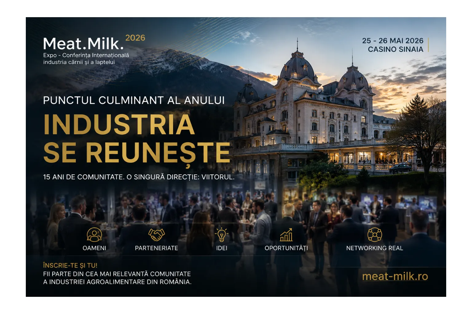 Meat.Milk. 2026: mai mult decât o conferință. O comunitate.