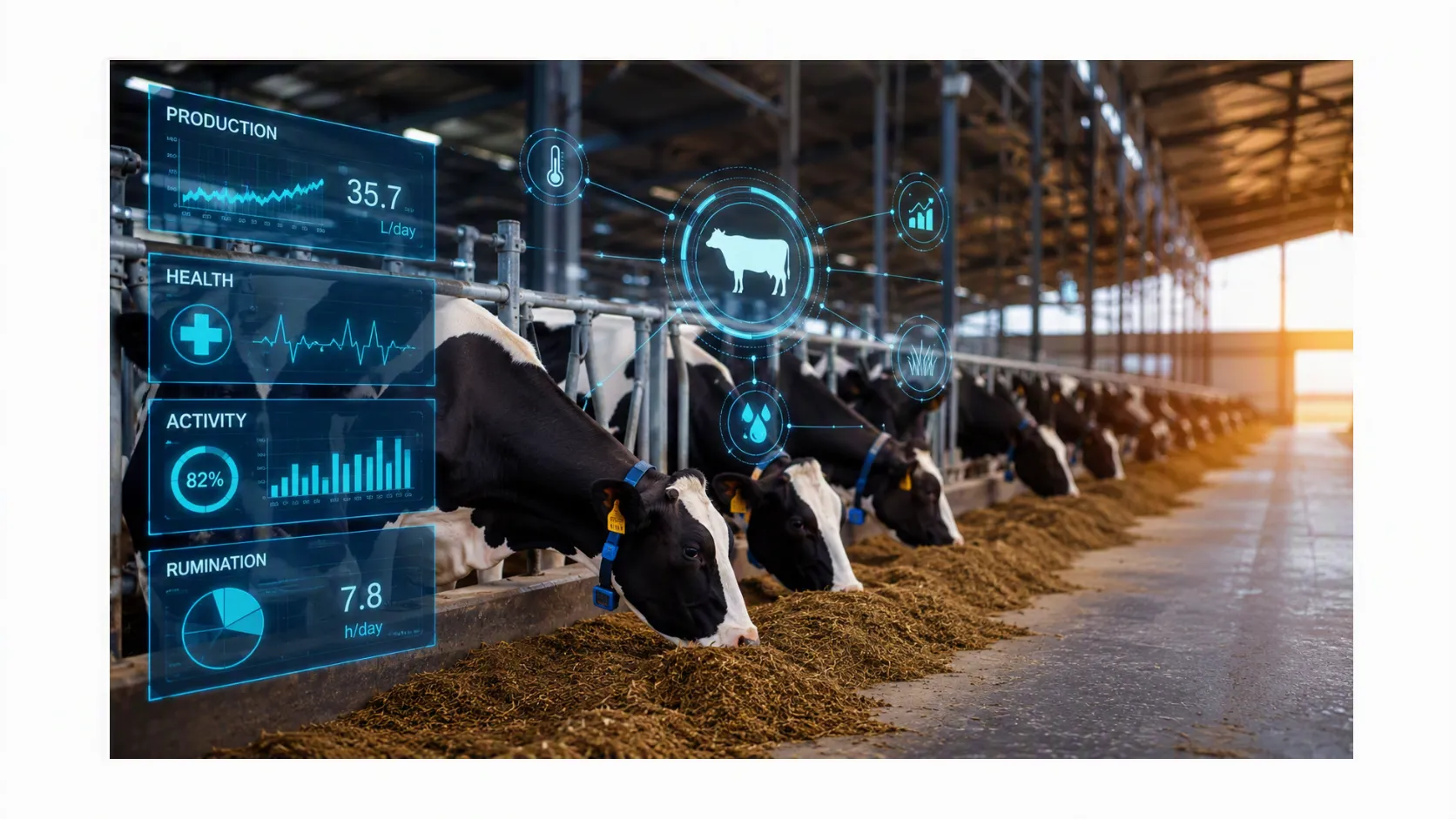 Inteligența artificială intră în ferma de vaci: cum schimbă DeLaval, Lely și GEA managementul efectivelor de lapte