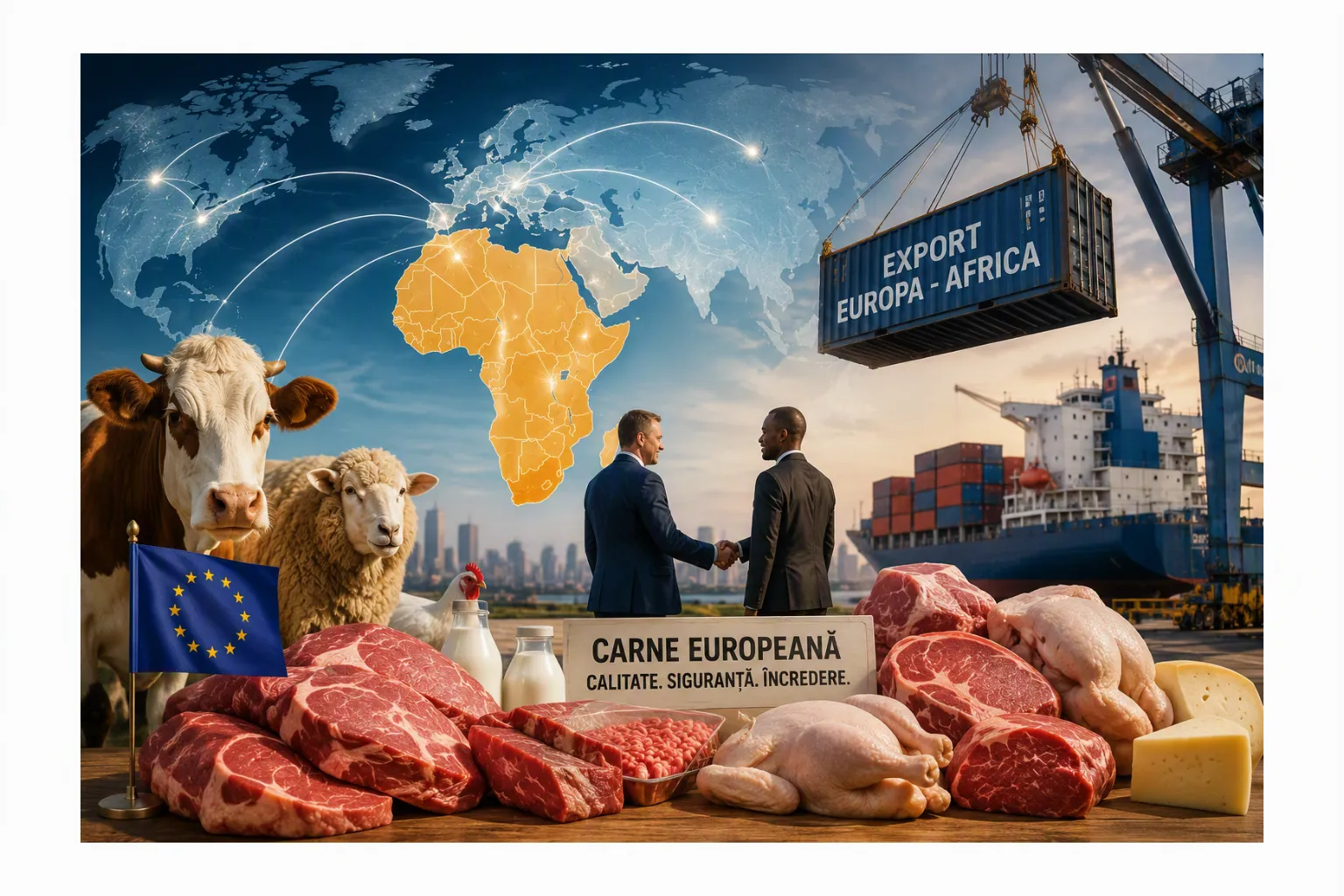 Africa caută tot mai multă carne europeană. Este pregătită România să profite de această oportunitate?