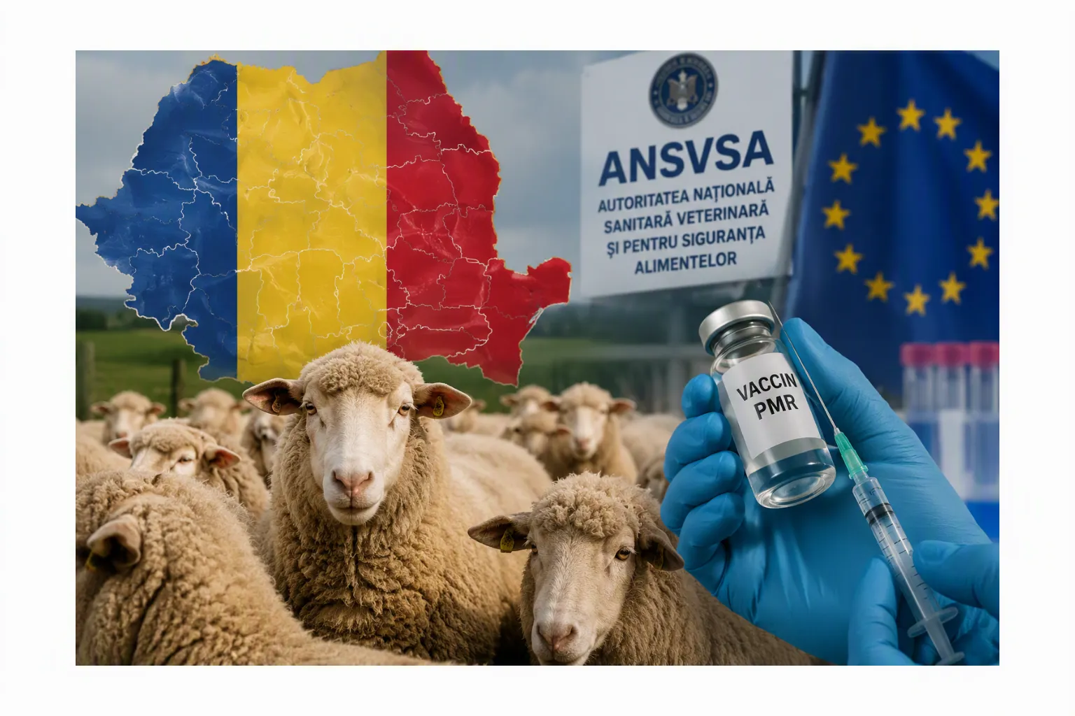 ANSVSA dezminte informațiile privind vaccinarea în masă a ovinelor: măsurile împotriva Pestei Micilor Rumegătoare vizează doar Dobrogea
