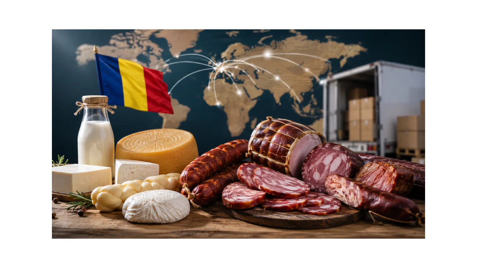 Mezeluri și lactate românești la export: cine a reușit și cum au făcut-o