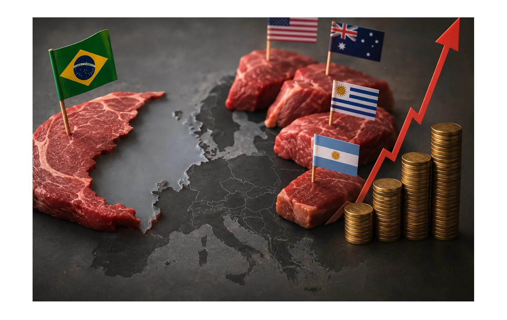 Carnea braziliană a dispărut din piața UE. Cine umple golul și cât de mult pot crește prețurile?