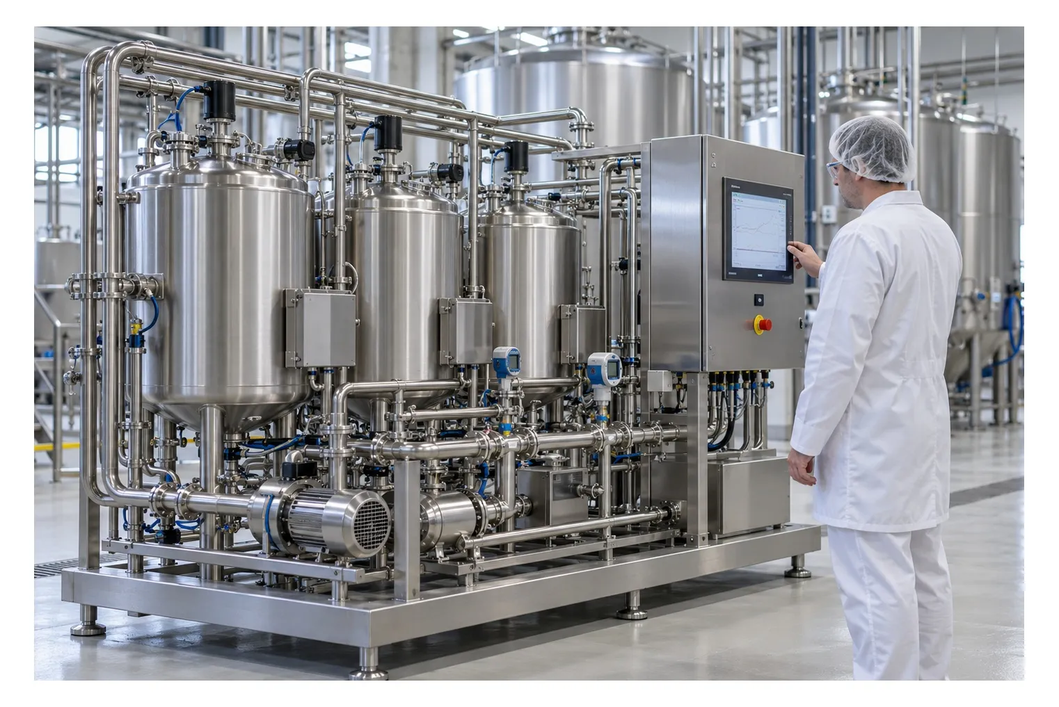Spălarea CIP: cum verifici dacă folosești prea multă apă, energie sau detergent